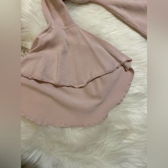 Express Bell Sleeve Ribbed Sweater Size Small - Picture 3 of 4